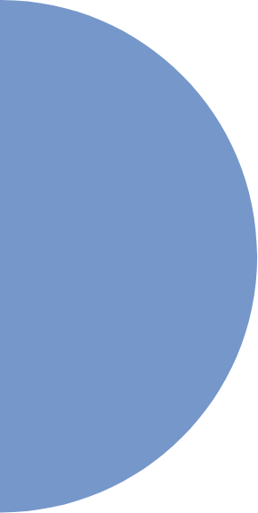 Elément graphique bleu arc de cercle CEBX